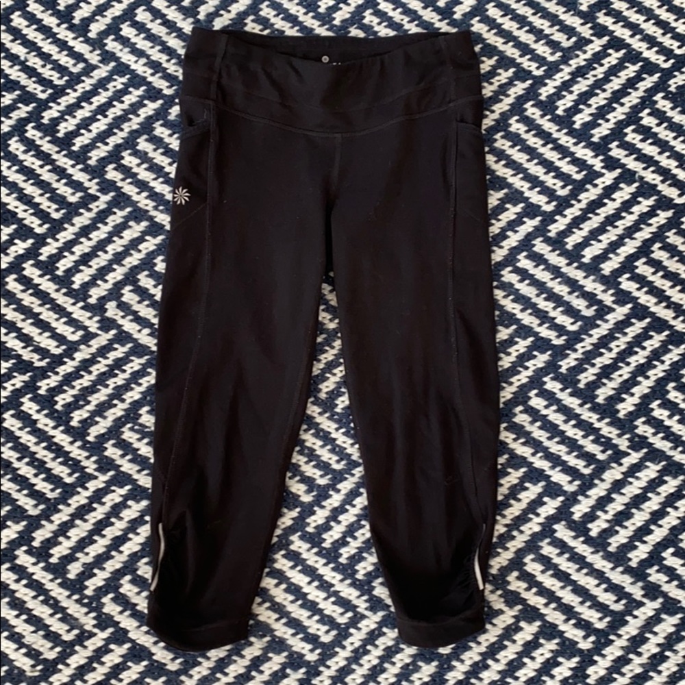 Athleta xxs leggings with side pockets